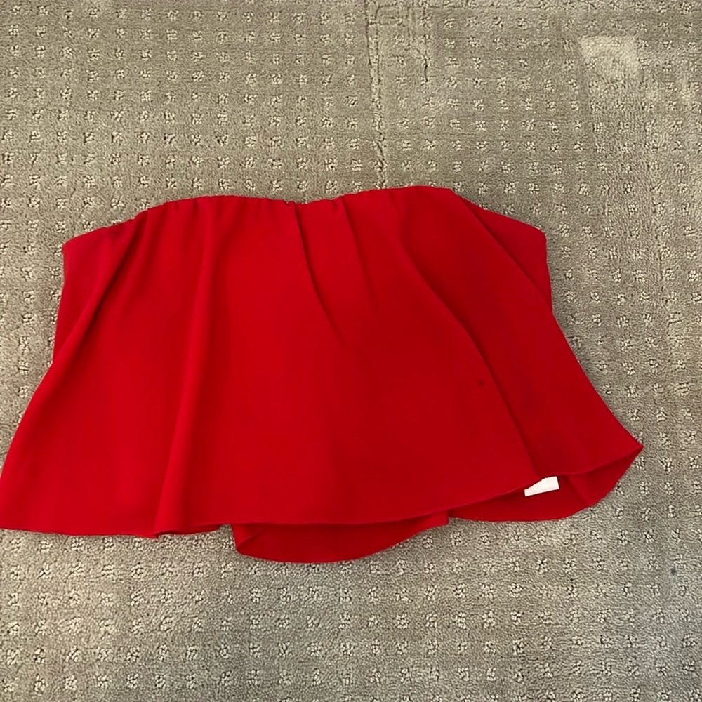Wilfred red tube top